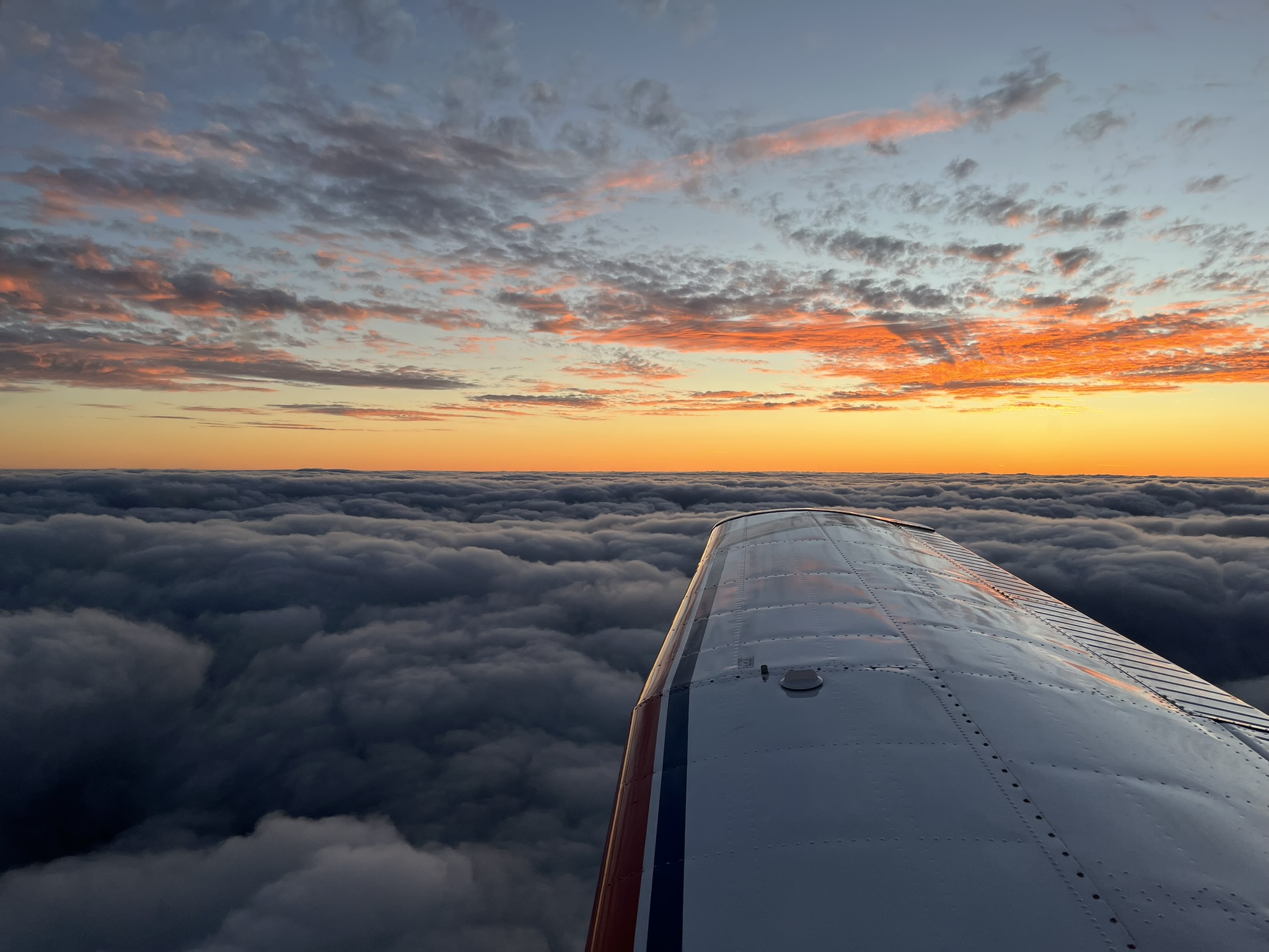 Sunset on top