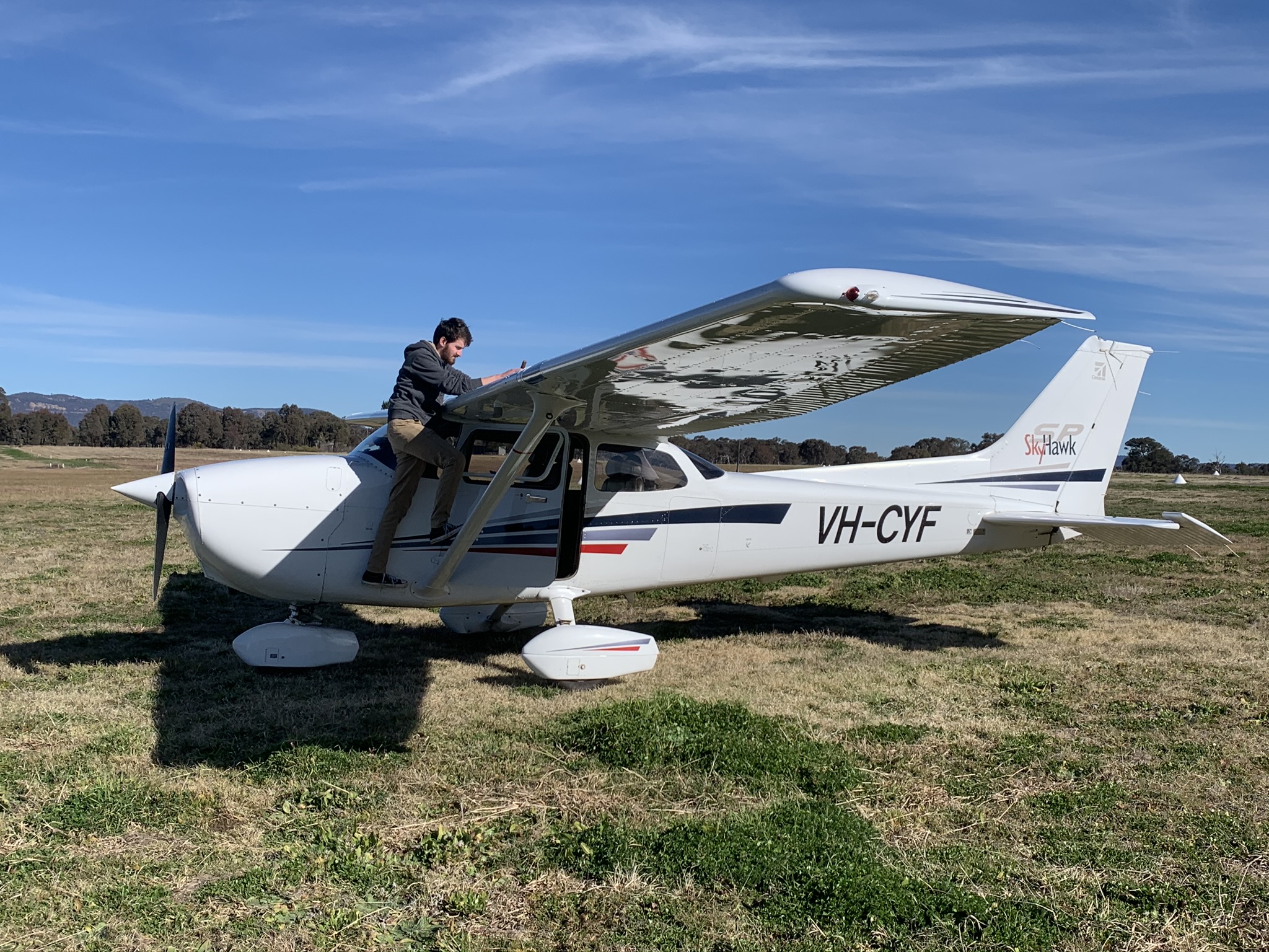 trial introductory flight Bathurst